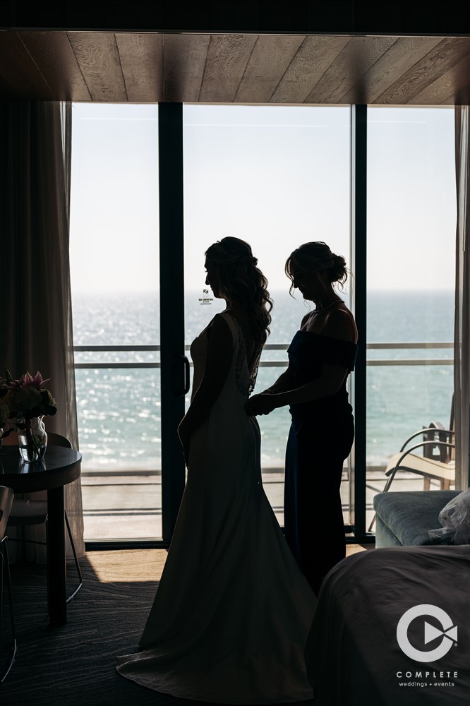 Zota Beach resort bridal suite.